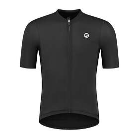 Rogelli Maillot de cyclisme SS Distance Herr Black Svart XL