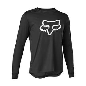 Fox Cycling Jersey Yth Ranger Ls Jersey Black Svart Youth-XL