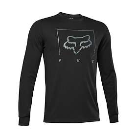 Fox Cycling Jersey Ranger Dr Md Ls Jrsy Tred Black Svart L