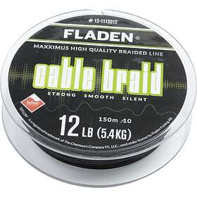 Maxximus Cable Braid Black 150m 0,16 mm En ekstremt myk og sterk line!