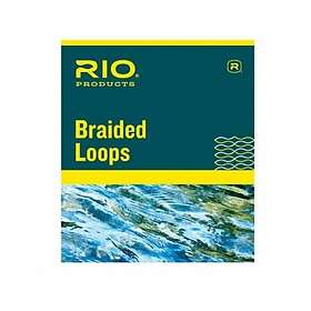 RIO Products Braided Loops #3-6 Orange 4-pack W/Tubing