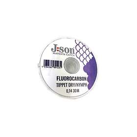 J:son Fluorocarbon Tippet 30 meter 0,285 mm