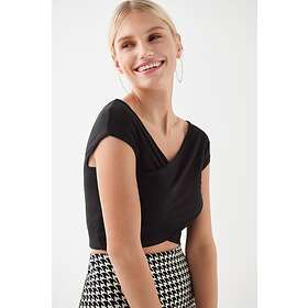 Gina Tricot Kim off shoulder top Black S Female