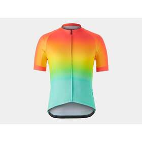 Bontrager Cycling Jersey Circuit Ltd Aloha Green/Light Red XL