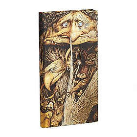 Paperblanks: Mischievous Creatures Slim Lined Hardcover Journal