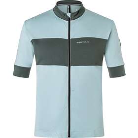 super.natural Men's Gravier Jersey L, Cloud Blue/Urban Chic