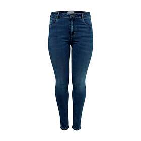 Only Carmakoma Jeans carAugusta HW Blå W44/L34