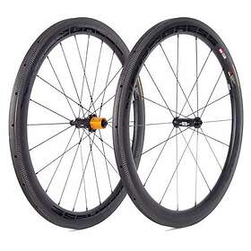 Progress A-prime Road Wheel Set Svart 9 x 100 / 10 x 130 mm / Campagnolo