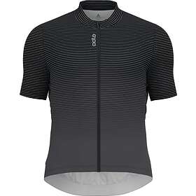 Odlo Men's The Zeroweight Chill-Tec Jersey M, Black Graphite Grey