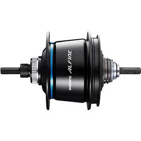 Shimano Baknav Alfine Sg-S7001-8 Skivbroms Cl 36H 135 mm Svart