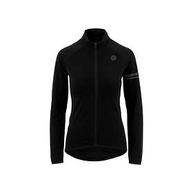 AGU Essential Thermo Långärmad Sykkeltrøye Till Kvinnor Svart Large X-Large