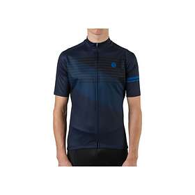 AGU Striped Kortärmad Jersey Blå Medium