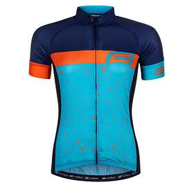 Force Spray Cykeltröja till kvinnor Blå / Orange Medium