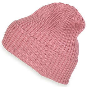 MJM Hats Dammigt Rosa Stickad Ull Mössa