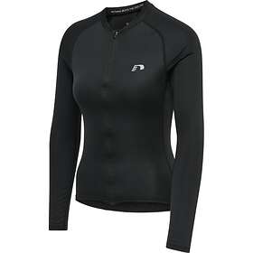 Newline Core Långärmad Cycling Jersey för Kvinnor Svart Medium Large Small