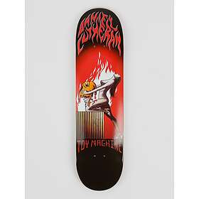Toy Machine Lutheran Sacrifice 8.25" Skateboard Deck red