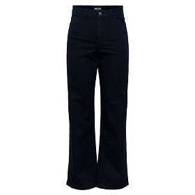 Pieces PIECES Dam PCPEGGY HW Wide Pant BLC NOOS BC jeansbyxor, svart, L