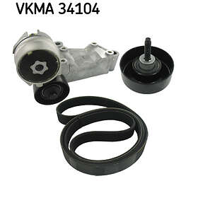 SKF Flerspårsremssats VKMA 34104