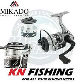 Mikado Nsc Fd Spinning Reel Svart,Silver 2000