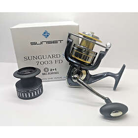 Sunset Sunguard Sw Fd Surfcasting Reel Svart 7000