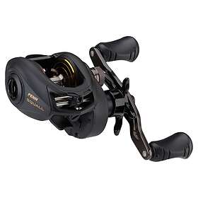 Penn Squall Low Profile Baitcasting Reel Svart Ratio: 6.2:1