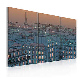 Arkiio Tavla Paris The City Goes To Sleep 120x80