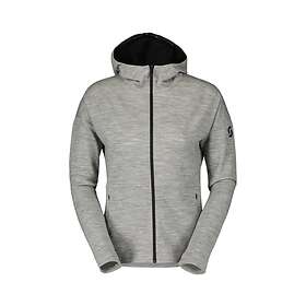 Scott Cykeljacka Hoody Dam Commuter Merino Grey Melange XL