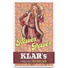 Klar Seifen 70s Retro Soap Flower Power 100 g