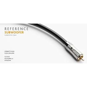 QED Reference Subwoofer 1RCA - 1RCA 10m