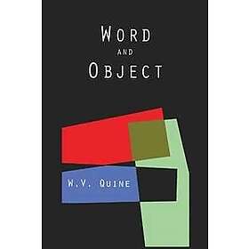 Word and Object (Studies in Communication)