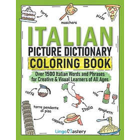 Italian Picture Dictionary Coloring Book