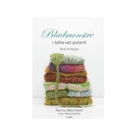 BLADMØNSTRE I TOFARVET PATENT