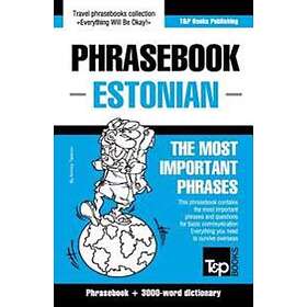English-Estonian phrasebook & 3000-word topical vocabulary