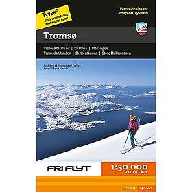 Tromsø; tur- & toppturskart i tyvek