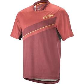 AlpineStars Alps för män 8.0 Ss Jersey Alps 8.0 Ss Jersey Burgundy Maroon L