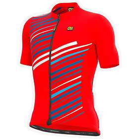 Alé Cycling Solid Flash Short Sleeve Jersey Röd L Man