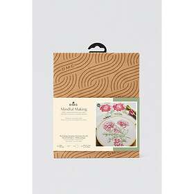 Broderikit med 2 nejlikor motiv DMC Mindfulness