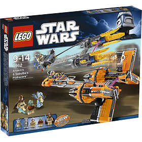 Lego Star Wars 7962 Anakin´s & Sebulba´s Podracers 100% komplett Figuren OVP BA 