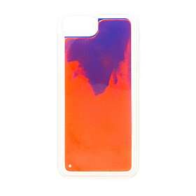 Tactical TPU Neon Glödande Cover Genomskinlig för Huawei P30 Lite Röd (EU Blister)