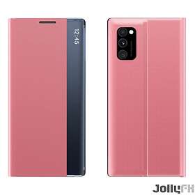JollyFX Nya Sleep Case Bookcase Type Case med kickstand-funktion för Xiaomi Poco M3 / Xiaomi Redmi 9T Rosa