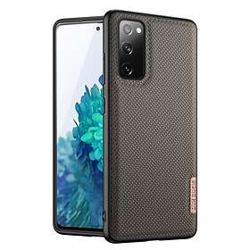 Dux Ducis Fino fodral täckt med nylonmaterial för Galaxy S20 FE 5G Grön