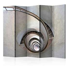 Arkiio Rumsavdelare White Spiral Stairs II 225x172 cm A3-PARAVENTtc2067