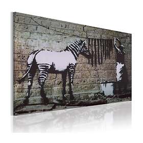 Arkiio Tavla Zebra Tvätt Banksy 60x40