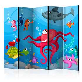 Arkiio Rumsavdelare Octopus And Shark II 225x172 cm