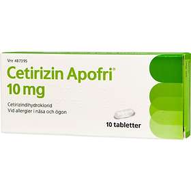 Evolan Cetirizin Apofri 10 Tabletter