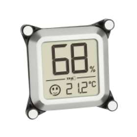 TFA Dostmann Humidore Termo- /hygrometer Sølv