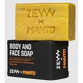 Zew for Men Charcoal Face and Body Soap X Manto 85ml