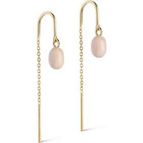 Enamel Copenhagen Eleanor Earrings Fuchsia Pink