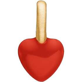 Enamel Copenhagen Heart charm