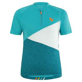 Ziener Nacis Youth Short Sleeve Jersey Blå 10-11 Years Pojke